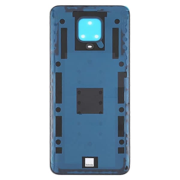 KOMPATIBELt Batteribagcover til Xiaomi Redmi Note 9S / Redmi Note 9 Pro Max / Note 10 Lite Black