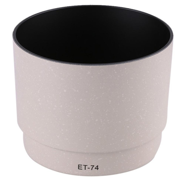 Hvit Objektivhette Et74 Et-74 For Canon Ef 70-200mm F/4l Is Usm Objektiv Bajonettfeste