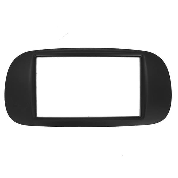 Bilradio 2 Din Fascia til 500 2007-2015 DVD Stereo Panel Instrumentbræt Eftermontering Installationsramme Black