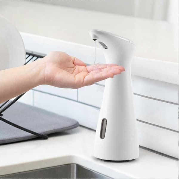 Automatisk tvåldispenser, tryckfri tvåldispenser, med automatisk infraröd sensor tvåldispenser