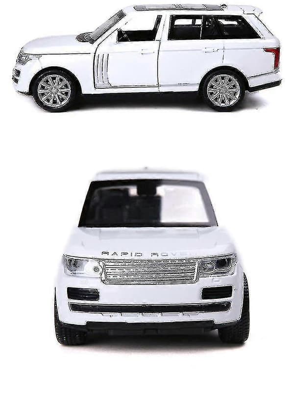 1:32 Leksaksbil Range Rover Suv Metall Leksaksbil (Vit)