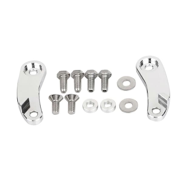 Flytning af forreste blinklys kompatibel med FXSTSB Softail Springer Classic Electroplated Silver