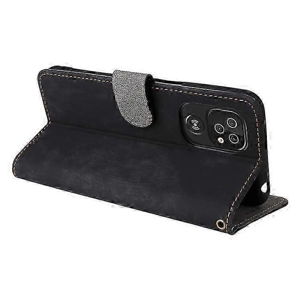 Doro 8100 / 8200 Plånboksfodral med Stativ RFID-skydd PU-läder Telefonfodral & Rem Black