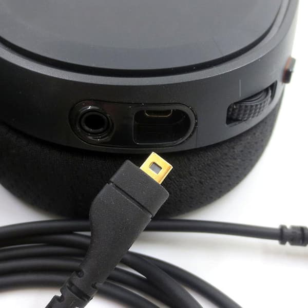 Lydkabel til Arctis 3/5/7/Pro 1,5 m langt gaming headsetkabel til bærbar computer