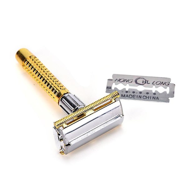 Ny Mænd Sikkerhed Dobbeltkantet Blads Klinge Barbering Hår Razor Shaver Blades Klassisk
