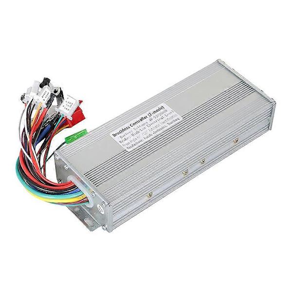 48-72V 2000W DC Børsteløs Motor Hastighetskontroller Erstatning for E-Sykkel Scooter Silver
