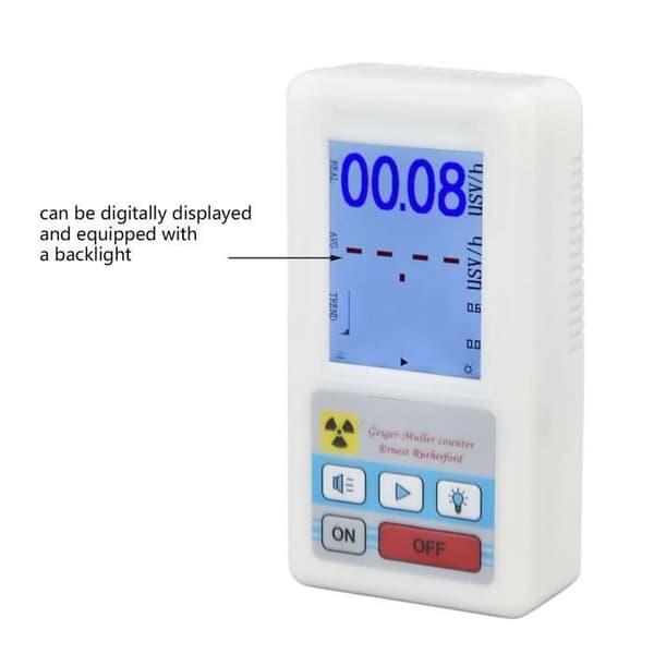 Radiation Detector - Vingvo - Br-6 - Geiger Counter - Multifunctional - Portable