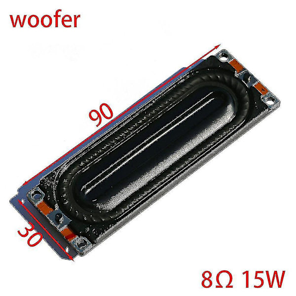 Ny Kompatibel med Samsung TV Högtalare Ua46c5000pr Ua32c4000p Bn96-12941c Bn96-13406b 8ohm 10w 100% testad 9030 15W  2PCS