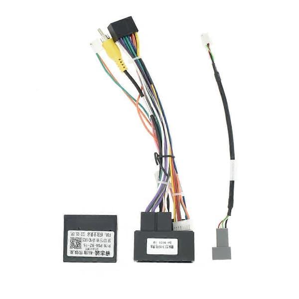 16-bens ledningsnet CANBUS-dekoderboks Bil Quad Lock-kabeladapter til Peugeot 2008 3008 308 307 Citroen C5 C4 C3 with antenna adapter