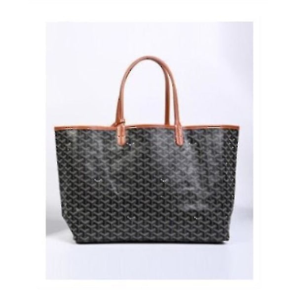 Stor Kapacitets Tote Bag Mor Taske Tote Bag Gave-yky 1 Black brown