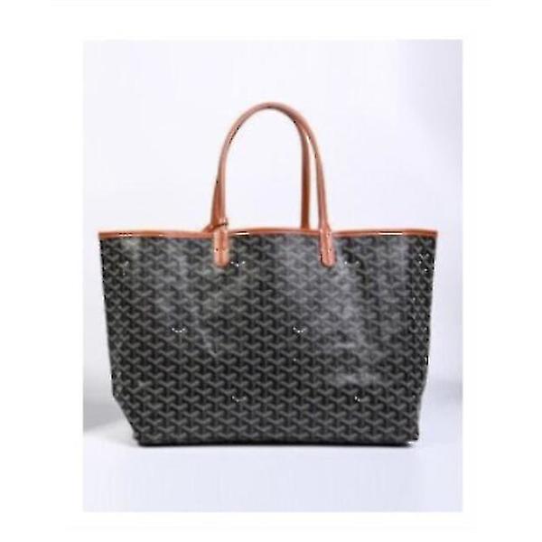 Stor Tote Bag med stor kapasitet, Mammaveske, Tote Bag Gave - yky 1 Black brown