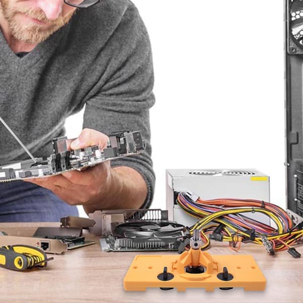 35mm Kopp-stil Hengsel Boring Jig Bor Guide Sett Kompatibel Kreg Tool-dt