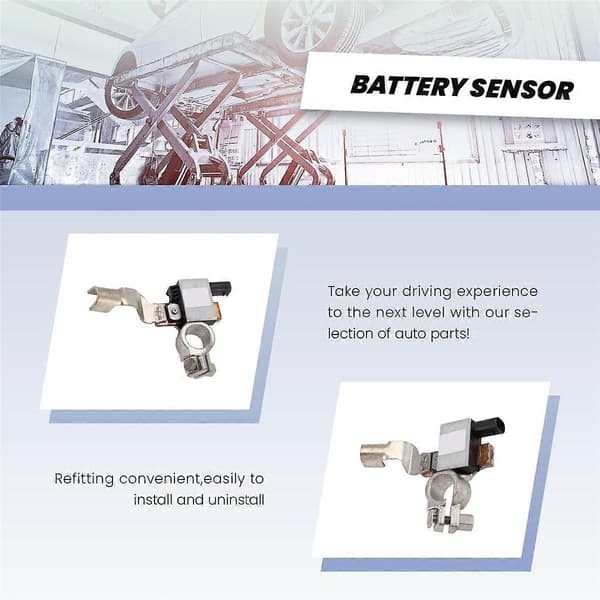 Batterisensor Batteri Negativ Linjesensor 9801628680 9810829680 9826445880 til C3 E- DS3 208 2008