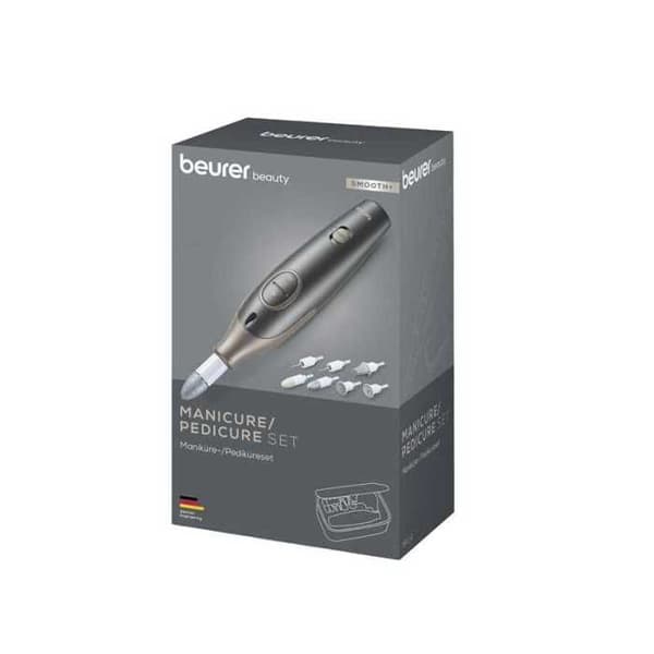 Beurer MP 1R Smooth+ Electric Manicure/Pedicure Device Kolgrå