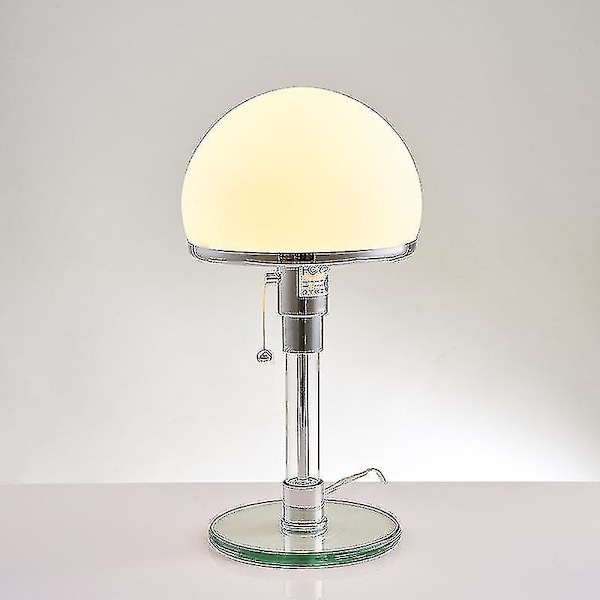 Nordisk Soveværelse Sengeborde LED Bordlampe Designer Bauhaus Lampe Enkel Glas Bordlampe Til Stue Unik Belysning