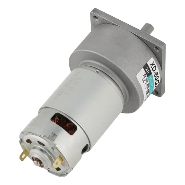 35W Metal Micro Motor with Adjustable Speed CW/CCW (12V 5rpm)