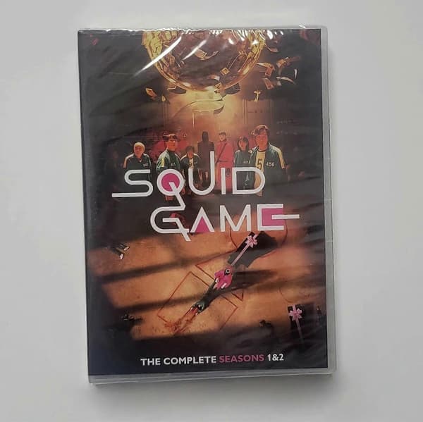 Squid Game kausi 1-2 (DVD 6-levyä) Uusi