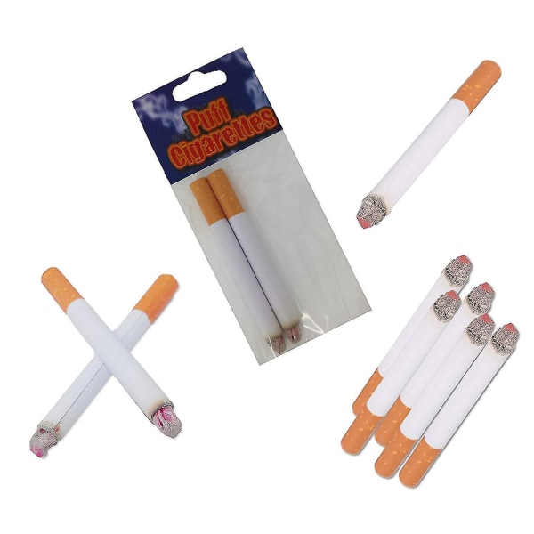 2/24/60 st Skämt Skämt Magic Nyhetstrick Falska Cigaretter Fags Smoke Effect-mxbc 60PCS