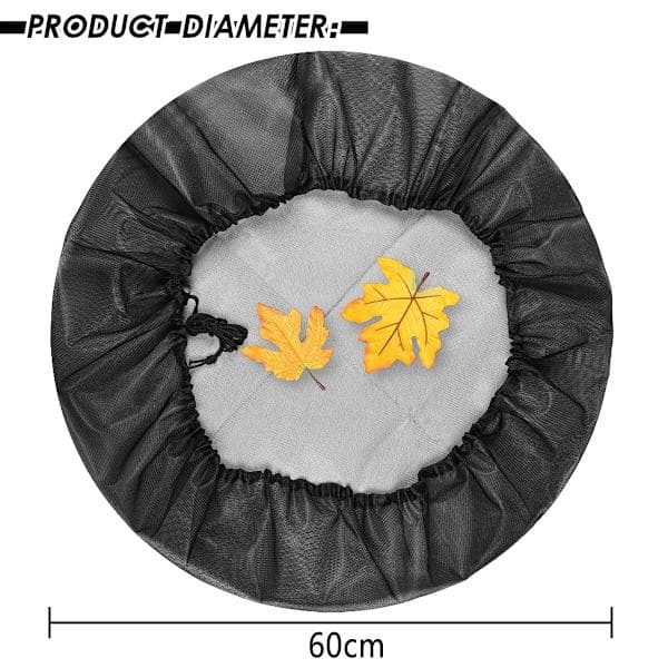 4-pak beskyttelsesnet til regnvandstønde Diameter 60cm