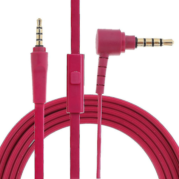 Kuulokkeiden kaapeli Sony 100abn 100aap kuulokkeille - Vaihtoäänikaapeli Rose Red