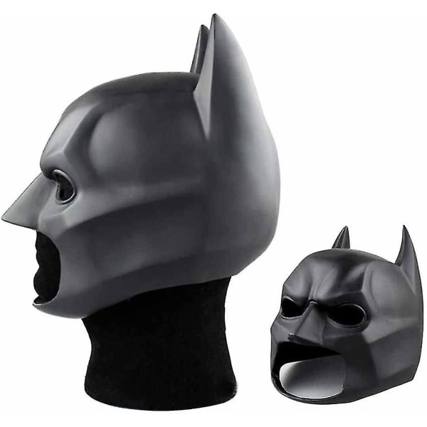 Bta-man naamio, suojus The Dark Knight Rises Lateksikypärä Adult Cosplay Prop, musta