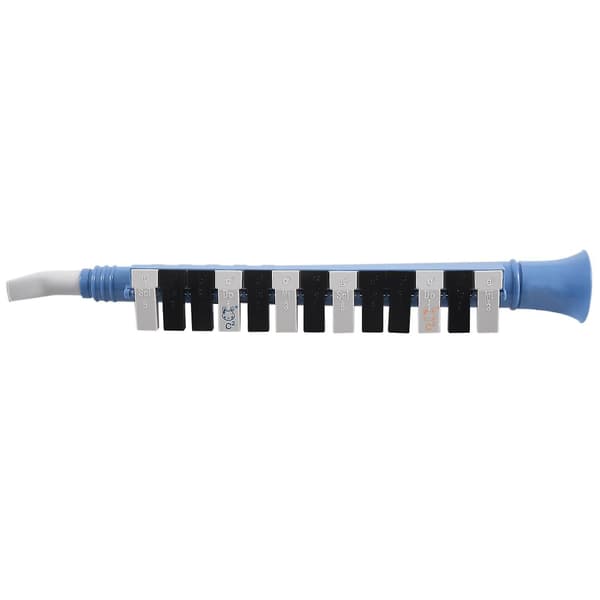 Blå 13 Tangenter Node Melodica Mundorgel Bærbart Blæsepiano blue