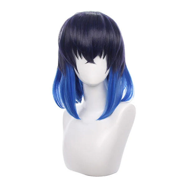 Anime Hashibira Inosuke Cosplay Halloween Kostumer til Kvinder Kostume Kjole Spil Tøj Uniform Kjole Kostume Rolle S S short wig