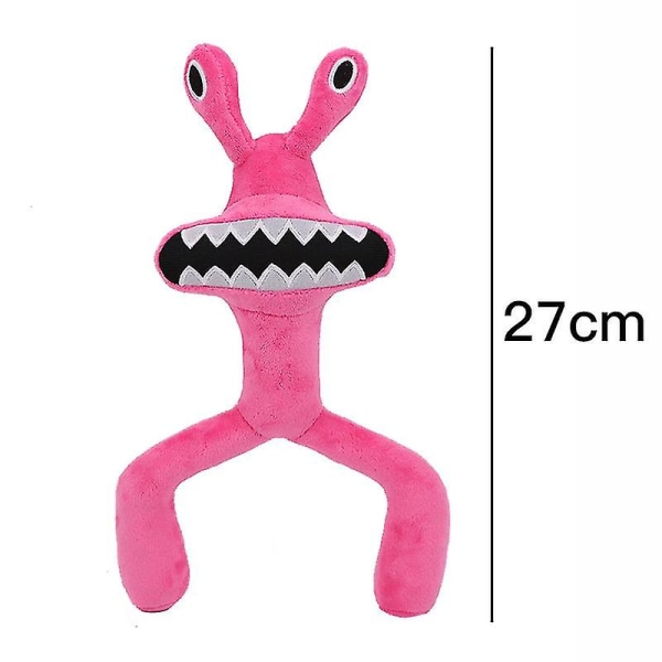 Rainbow Friends Plyschleksak Speldummy Blå Monster Lila Långarm Monster Mjuk Fylld Djur Halloween Julgåva För Barn 27cm