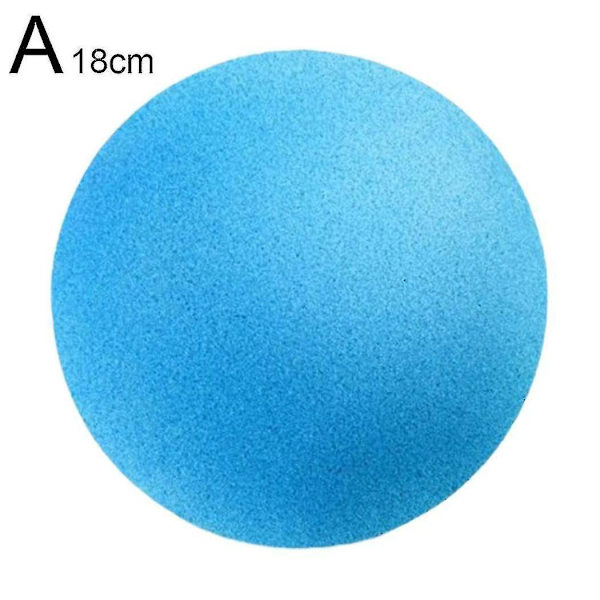 Humanmade Uusin Hiljainen Koripallo Sisäharjoittelu Vaahtopallo Päällystämätön Korkea Tiheys Blue no.3