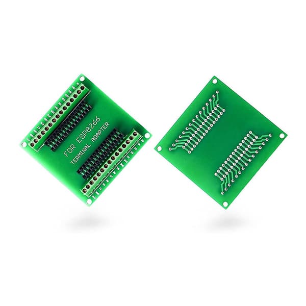2 stk Esp8266 Breakout Board Gpio 1 til 2 for Esp8266 Esp-12e Nodemcu Utviklingstavle