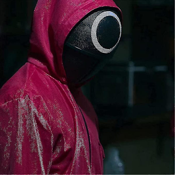 Kostumefest Karneval Enkeltdelt Maske Firedelt Sæt   U Circular M