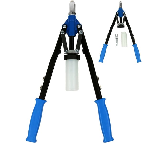 Rivet Pliers with 5 Sizes, Key, and Waste Bin 1700