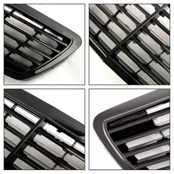 Artudatech Frontgrill Passar till Mercedes-Benz E-klass W211 E320 E350 E55 AMG 2002-2006