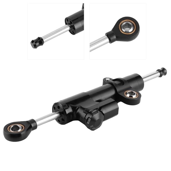 Universell Motorsykkel Styredemper Stabilisator Justerbart Dempesystem