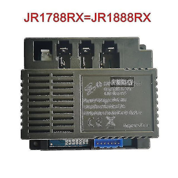 Jr-rx-12v Elektrisk Bil for Barn med Bluetooth Fjernkontrollmottaker, Jevn Startkontroll Jr1958rx Og Jr1858rx/jr1738rx JR1888RX-12V