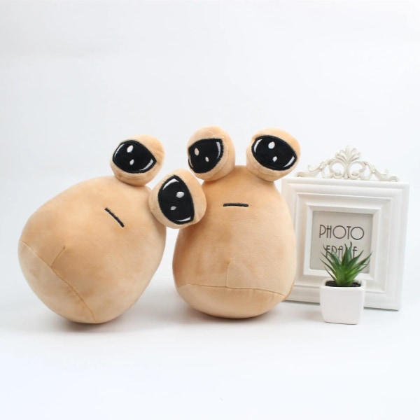 22cm My Pet Alien Pou Plussilelu Kawaii Alien Lemmikki Nuken Söpö Pou Täytetty Leikki Pehmeä Tyyny Plussilelu Eläinlahja Leikkikalut Lapsille Tytöille PCS