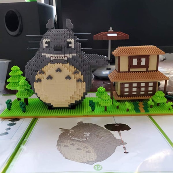2024 Byggeklodser Anime Karakter Model Byggeklods Sæt Nano Mini Blokke DIY pædagogisk legetøj 3D