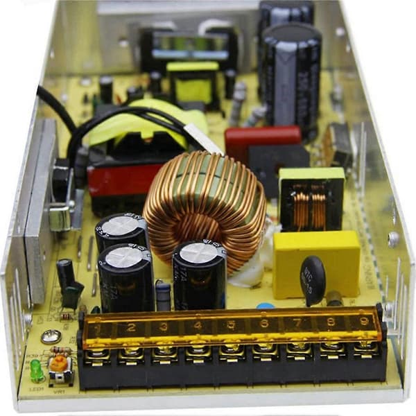 DC 12V 20A 240W Strømforsyningstransformator Switch AC 110V / 220V til DC 12V 20Amp Switching Adapter Co As Shown