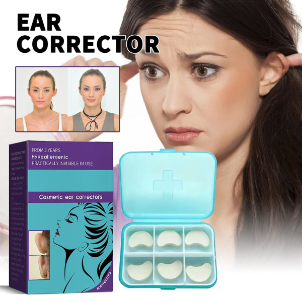 Ørekorrektor, udstående ørekorrektorer løser store øreproblemer - Æstetiske korrigerere Korrigerende ørepleje til fremtrædende ører 30pcs