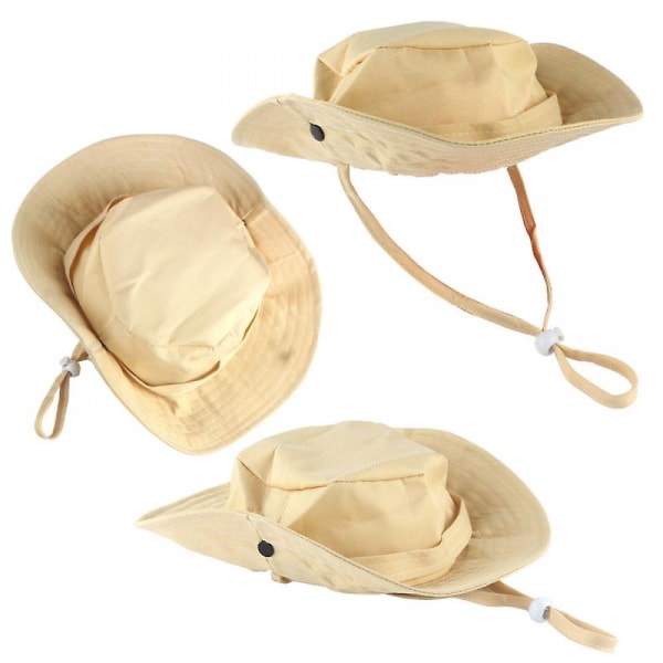 Veeki Outdoor Adventure Kit For Young Kids - Cargo Vest Og Hat Set Barnevest Hattesett Outdoor Explorer