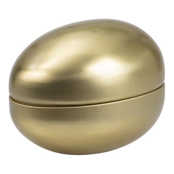 Påskägg Guld metall 15 cm