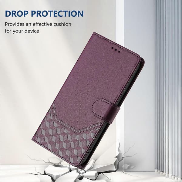 Deksel til Galaxy A16 4G-telefon Multicolor Dark Purple