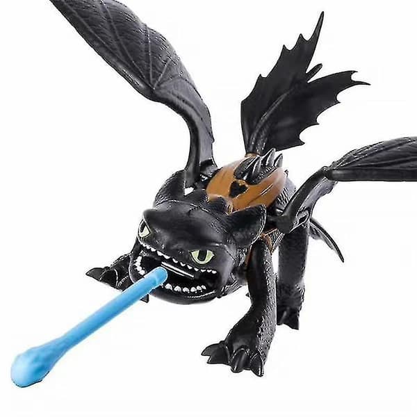 How to Train Your Dragon 3 Svart og Hvit Drage