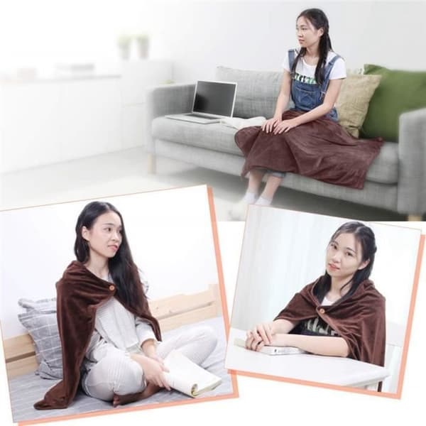 Quick Heating Electric Blanket Softer Thicker USB Heated Blanket Mattress Thermostat Winter Warmer