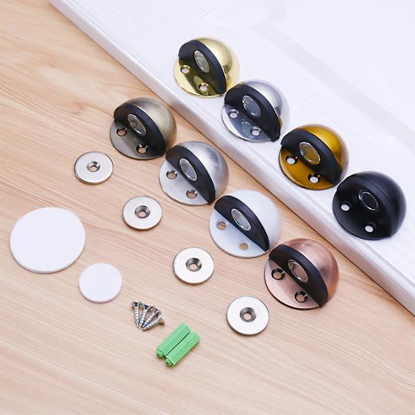 Kumipuolpyöreä törmäyssuojakumi ovelle, naarmuuntumaton ja korroosionkestävä Bright Gold Magnetic Belt