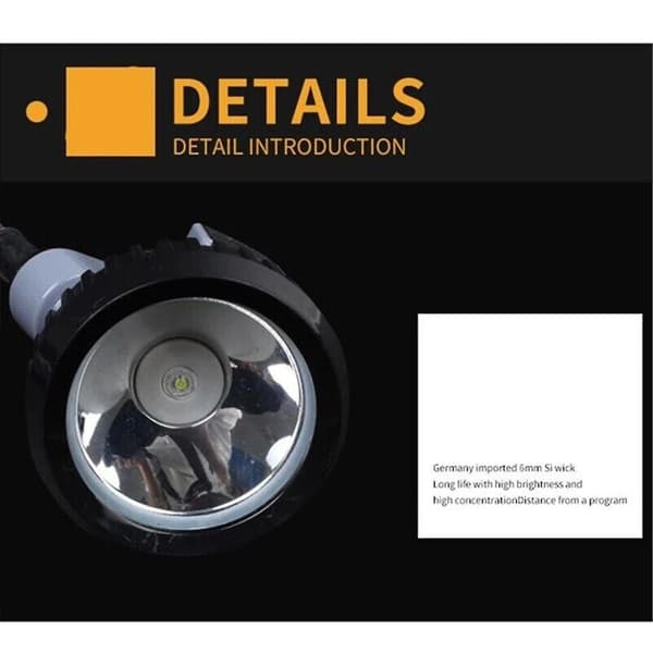 10W Mining Lamp Strong Light Rechargeable LED Safety Mining Lamp