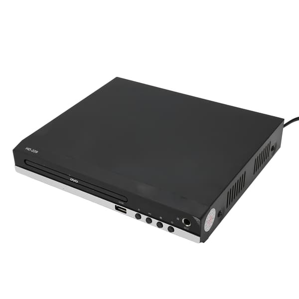 Mini DVD Player 1080P Support AV Output Remote Control HD Multimedia Interface DVD CD Player with USB Port 110-240V EU Plug 0.5