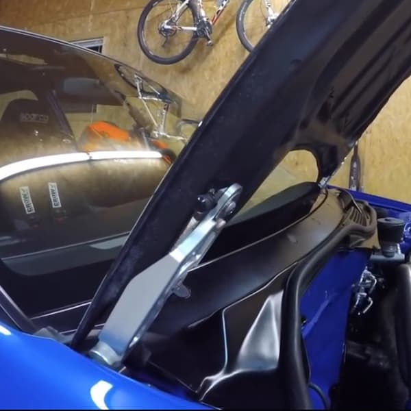 Aluminium Quick Release Motorhjelm Hængsel Låse Billet Til Civic EK EG6