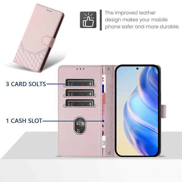 Deksel til Galaxy A16 4G-telefon Multicolor Pink