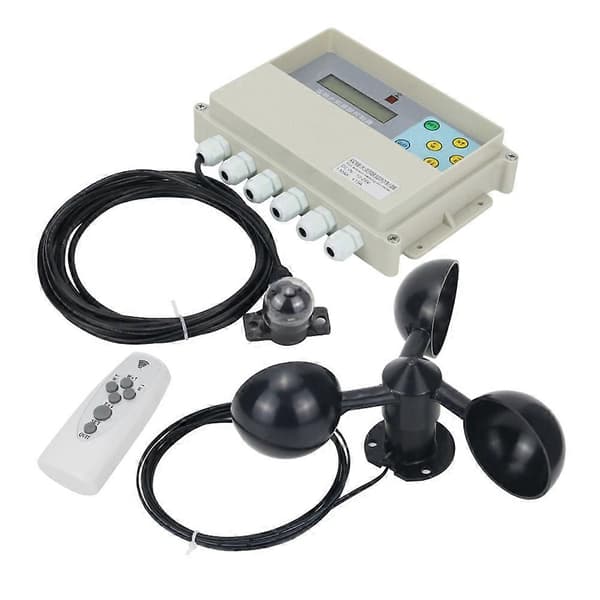 Solar Tracker Dual Axis Controller Sol Automatisk Sporingssystem To-Frihedsgrads Platform T White  Black